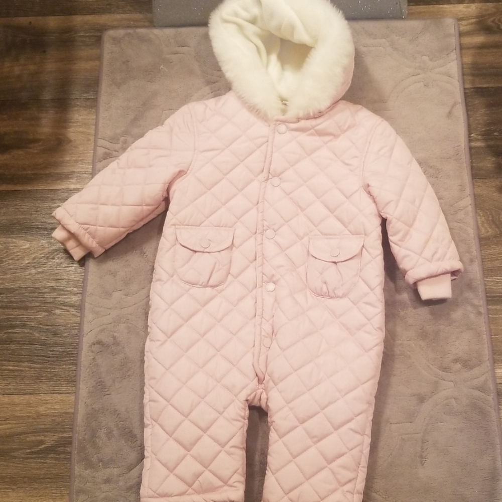 Pink Monsoon Snowsuit